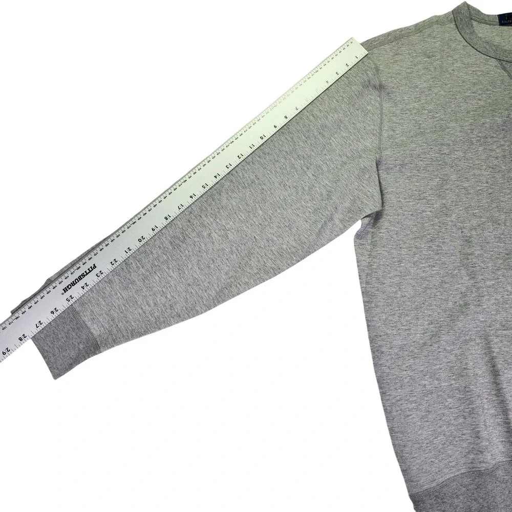 Polo Ralph‎ Lauren Mens Crewneck Fleece Sweatshirt Heather Gray 2XLT  Logo NEW